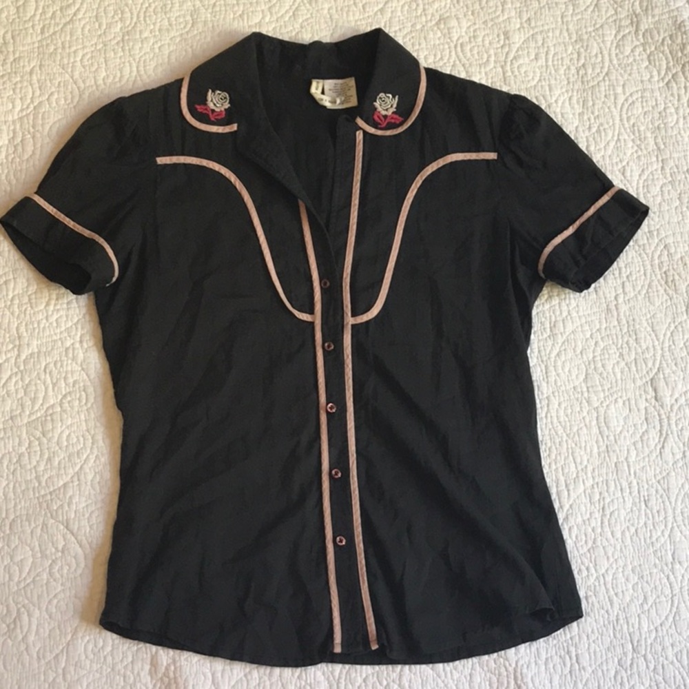 Tom K Nguyen Western Style Button Down
